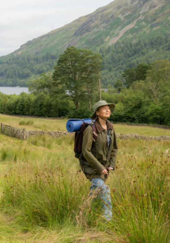 Bridget in field